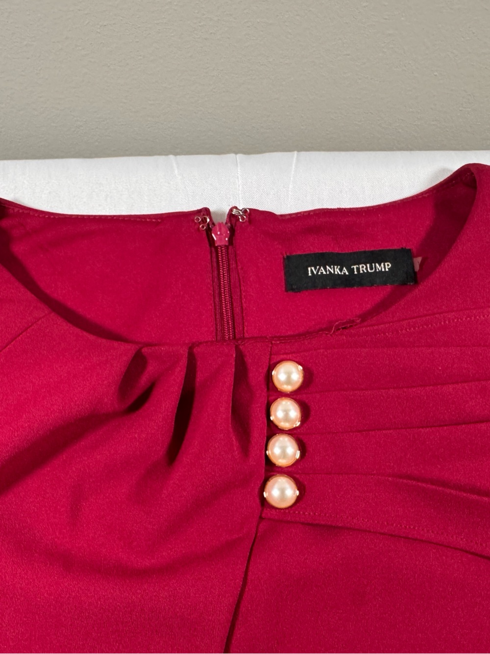 Ivanka Trump Magenta Dress